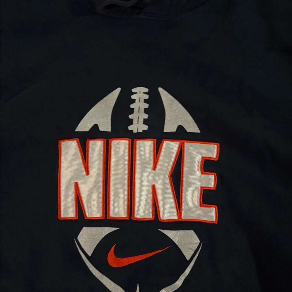 Black Nike‎ Center Hoodie Sweatshirt